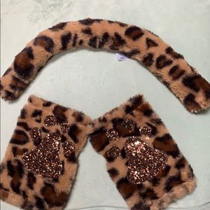 Claire’s leopard costume parts